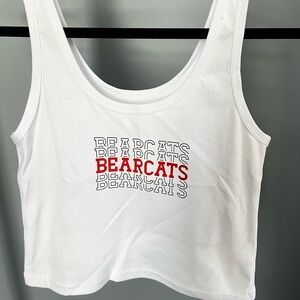 White Bearcats Women's Tank Top
